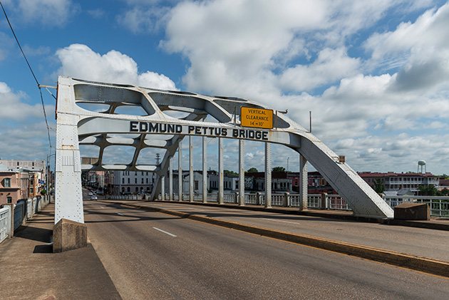 Selma film location: Edmund Pettus Bridge, Selma, Alabama