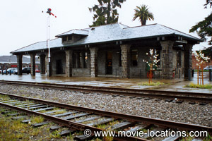 Shadow Of A Doubt location: Railroad Depot, 9 Fourth Street, Santa Rosa
