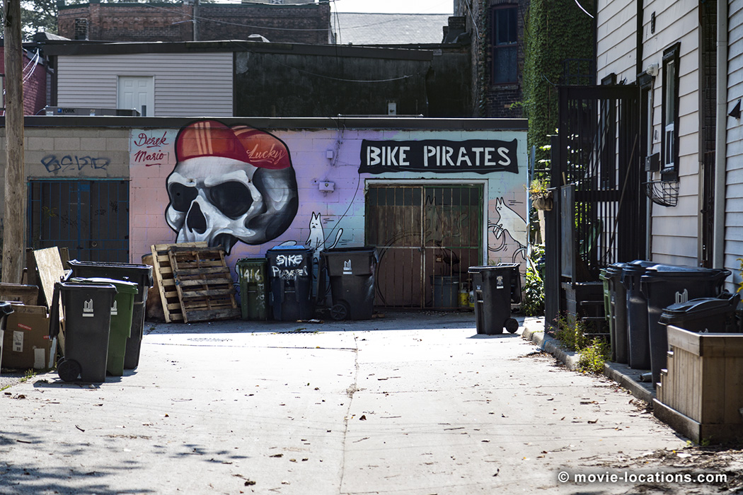 Shazam filming location: Bike Pirates, O'Hara Place, Parkdale, West Toronto