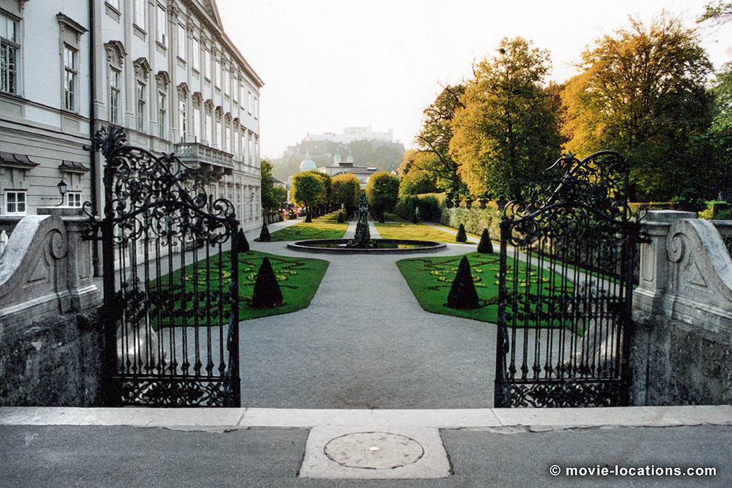 The Sound of Music film location: Mirabell Gardens, Salzburg, Austria