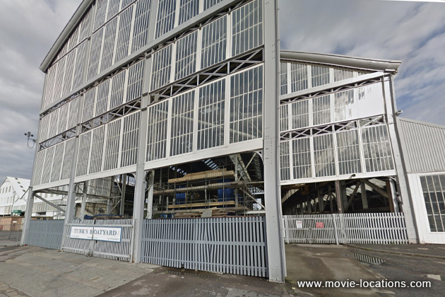 Spider-Man: Brand New Day film location: Turk's Boatyard, Chatham Historic Docks, Kent