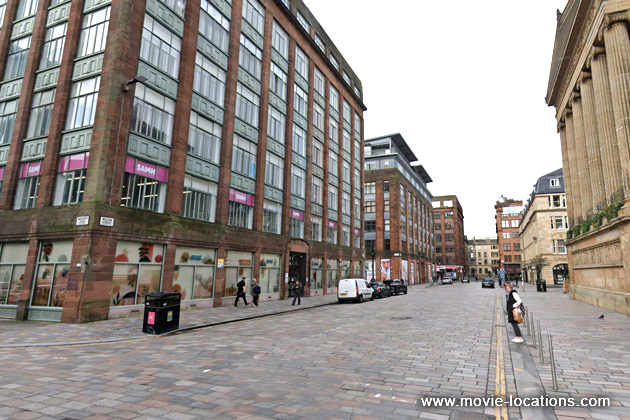 Spider-man: Brand New Day film location: Wilsonl Street, Glasgow