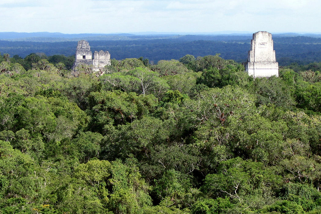Star Wars film location:  Tikal, Guatemala
