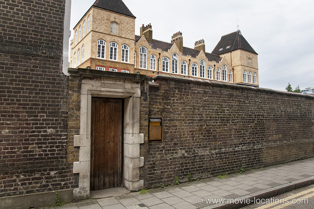Suffragette film location: Clerkenwell House of Detention, Sans Walk, Clerkenwell, London EC1