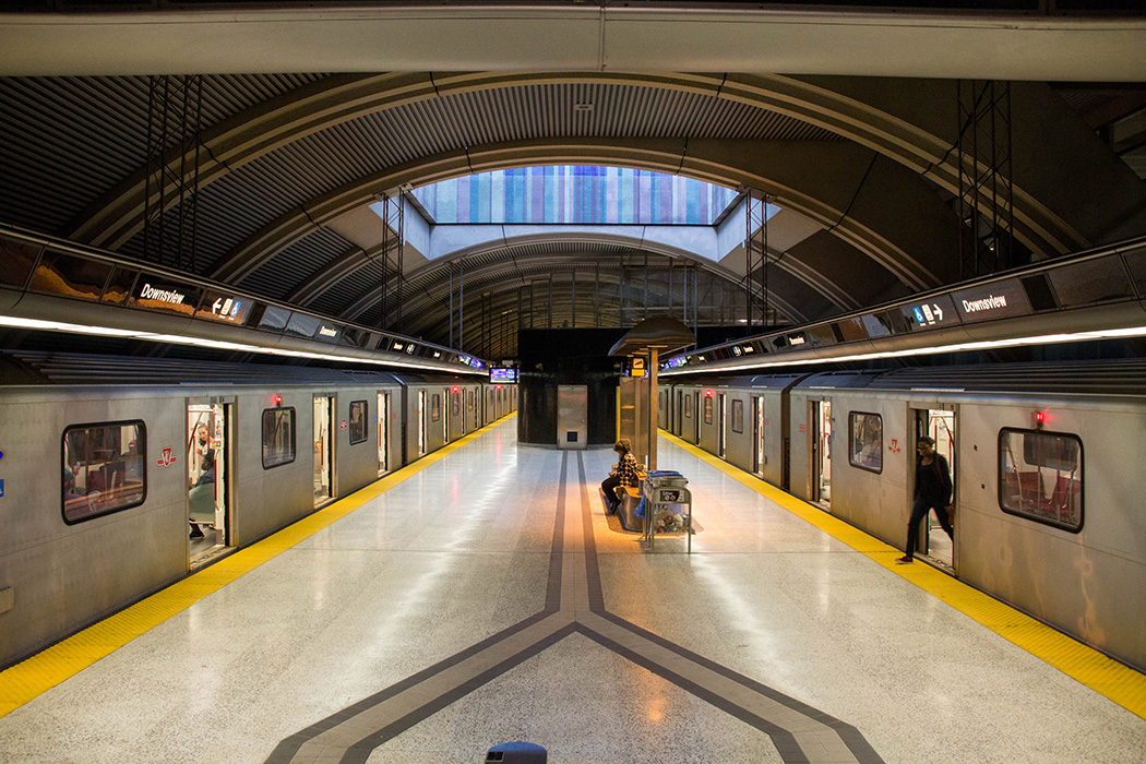 Suicide Squad filming location: Sheppard West Station, Toronto