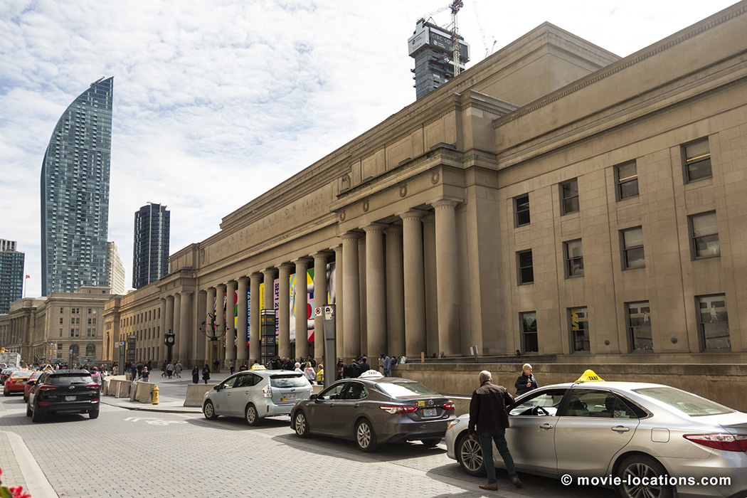 Suicide Squad filming location: Union Station, Front Street, Toronto