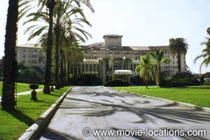 True Romance film location: Ambassador Hotel, Wilshire Boulevard, midtown Los Angeles