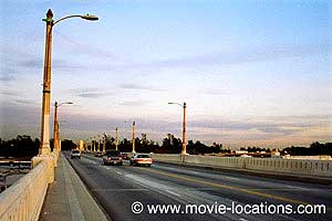 S.W.A.T. film location: Sixth Street Bridge, downtown Los Angeles