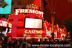 Swingers film location: Fremont Hotel and Casino, 200 East Fremont Street, downtown Las Vegas, Nevada