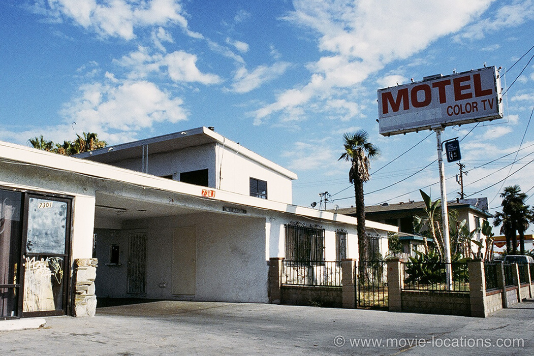 The Terminator location: Tiki Motel, Santa Fe Avenue, Huntington Park, Los Angeles