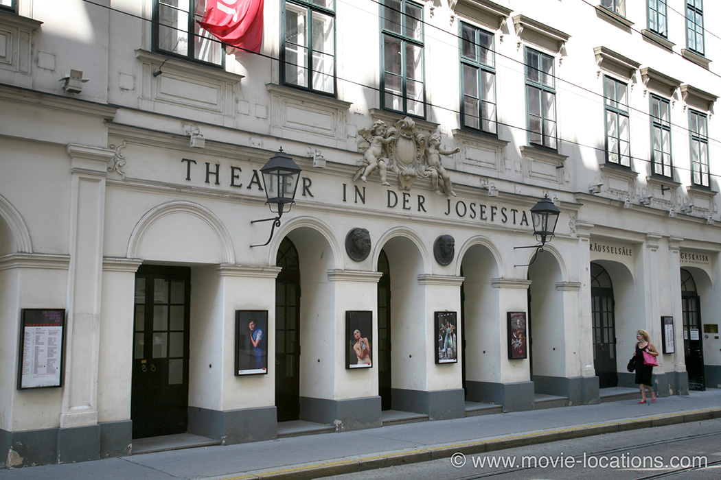 The Third Man filming location: Theater In Der Josefstadt, Josefstädter Strasse, Vienna, Austria