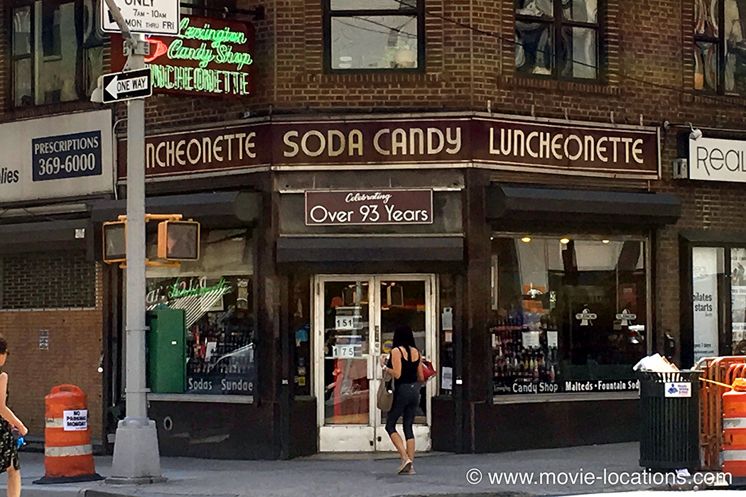Three Days Of The Condor filming location: Lexington Candy Shop Luncheonette, Lexington Avenue, Upper East Side
