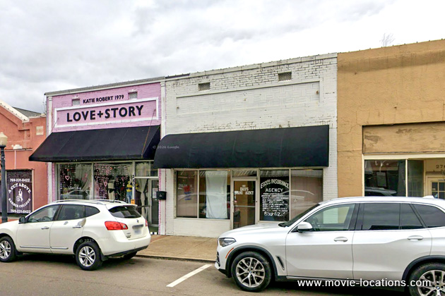 A Time To Kill film location: West Peace Street, Canton, Mississippi