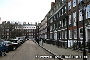 Tom Jones film location: New Square, Lincoln's Inn, London WC2