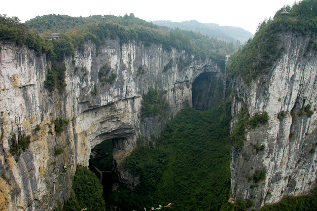 Transformers Age Of Extinction film location: Natural Three Bridges, Wulong Karst, China