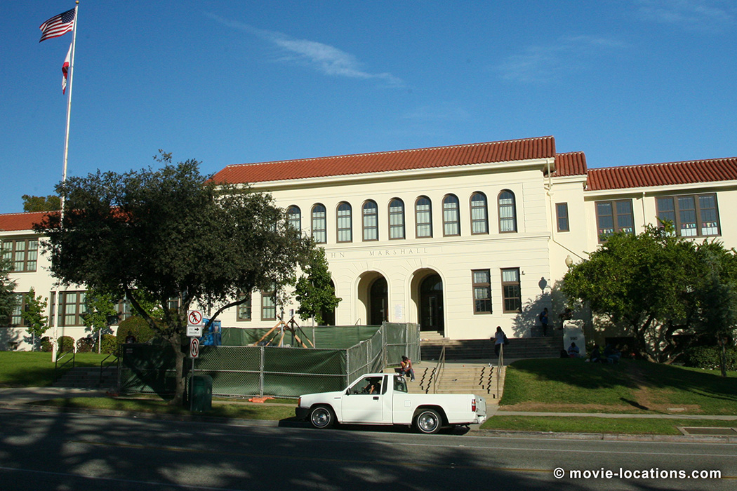13 Going On 30 film location: Marshall School, Allen Avenue, Pasadena