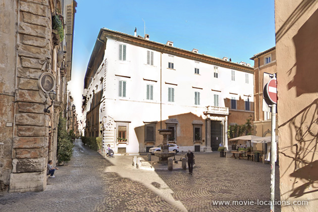 Under the Tuscan Sun film location: Piazza Di San Simeone, Centro Storico, Rome