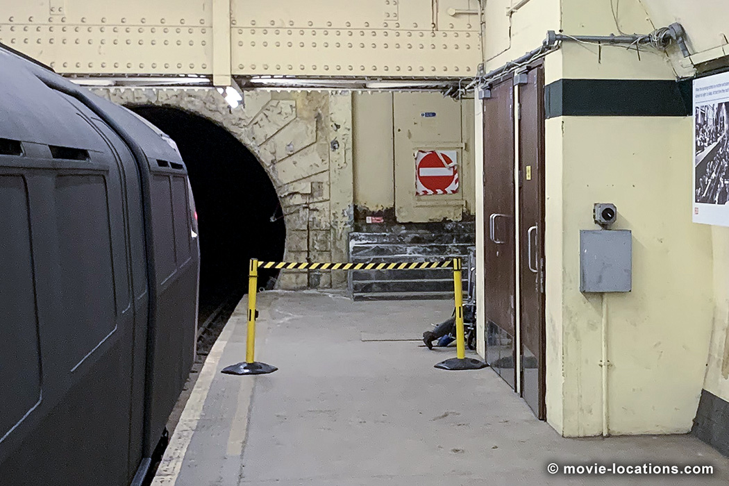 V For Vendetta filming location: Aldwych Station, Strand, London WC22