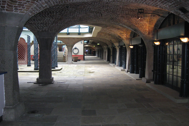 Venom: Let There Be Carnage film location: Tobacco Dock, Wapping, London E1