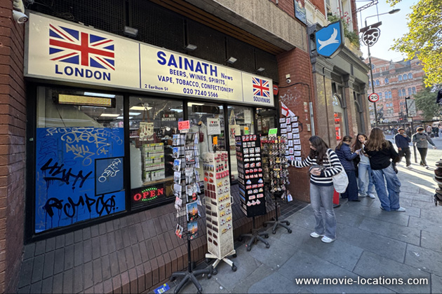 Victim film location: Earlham Street at Cambridge Circus, London WC2
