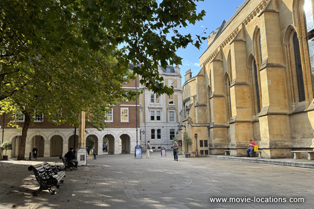Victim film location: Middle Temple, City of London, EC4