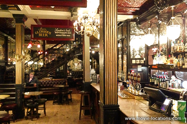 Victim film location: The Salisbury, St Martin's Lane, London