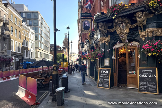 Victim film location: The Salisbury, St Martin's Lane, London WC2
