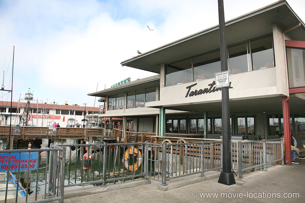 A View To A Kill location: Tarantino's, Fisherman's Wharf, San Francisco