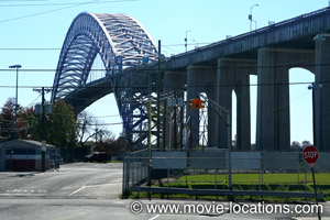War Of The Worlds filming location: Bayonne Bridge, Bayonne, New Jersey
