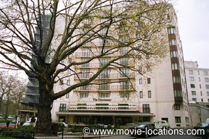Damage filming location: Dorchester Hotel, Park Lane, Mayfair, London W1