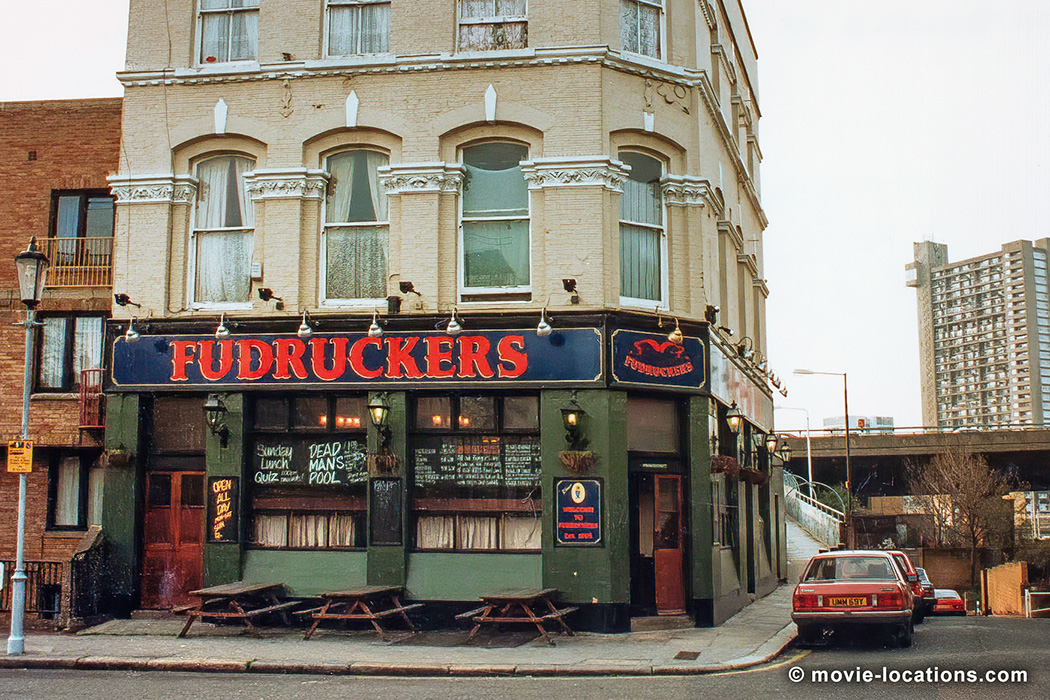 Withnail and I film location: Fudruckers, Tavistock Crescent, Westbourne Park, London