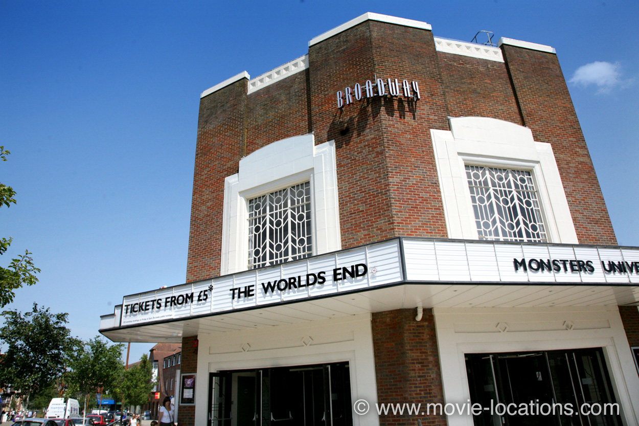 The World's End location: Broadway Cinema, Letchworth Garden City