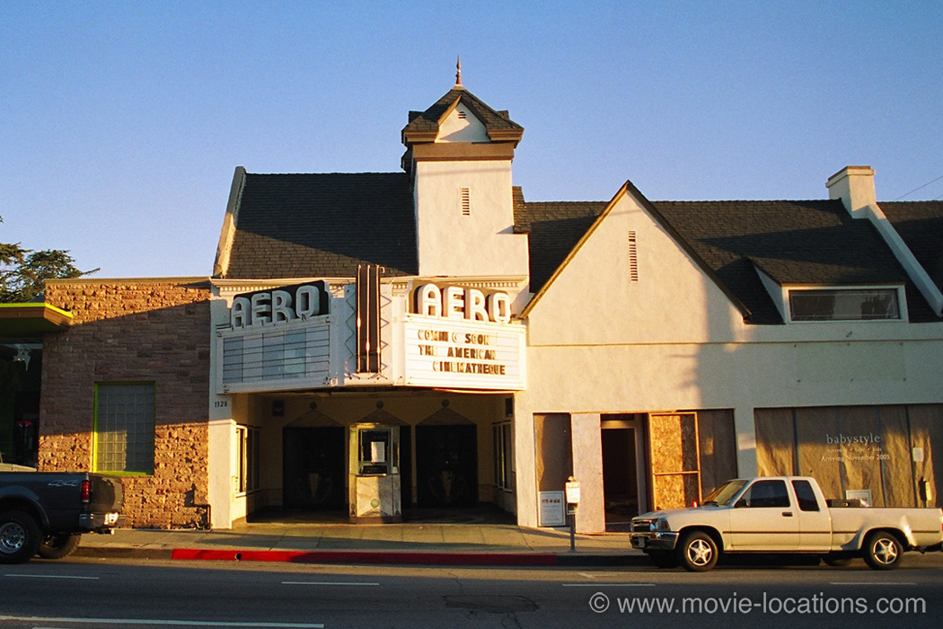Aero Theatre, Montana Avenue, Santa Monica